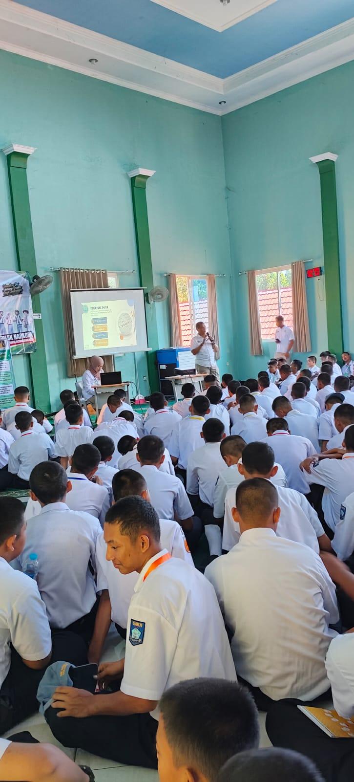 SMKN 2 Banjarbaru Gelar Pemaparan K3LH& Sosialisasi Anti Narkoba Bersama PT Pama Dan BNN Kota Banjarbaru