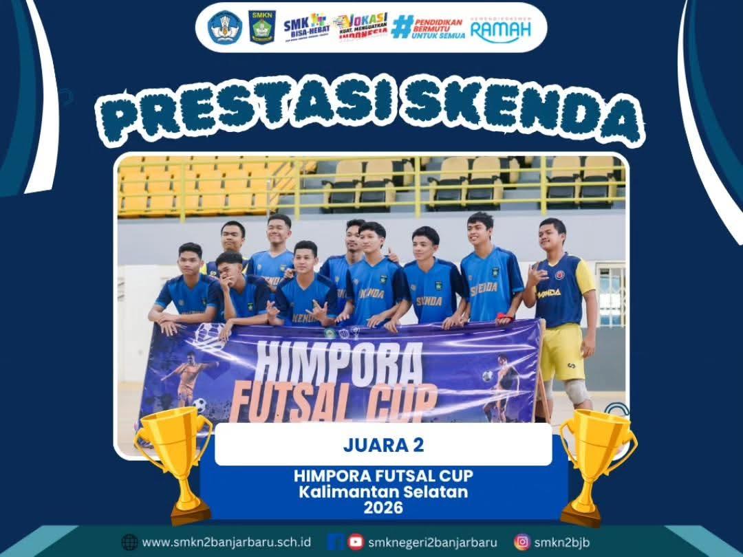TIM FUTSAL SKENDA RAIH JUARA 2 HIMPORA FUTSAL CUP KALIMANTAN SELATAN 2026